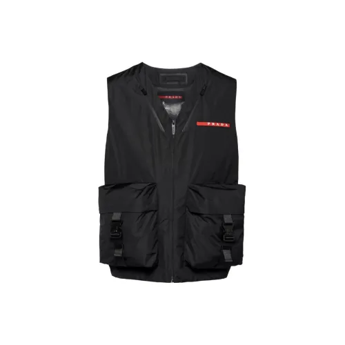 PRADA Vests Men Black
