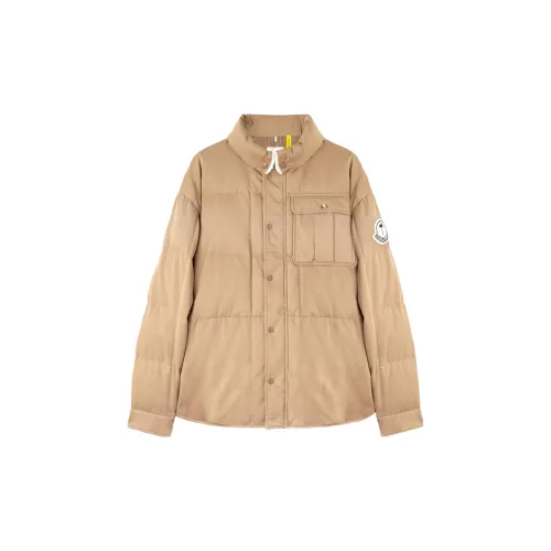 Palm Angels Moncler X Palm Angels Co-brand Jackets Unisex Khaki