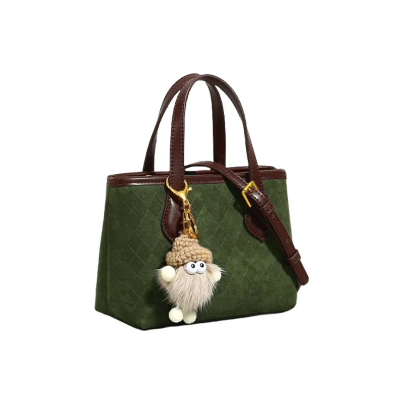 NOMK PU Shoulder Bag, Handbag Regular Women's Khaki/Jasper-7