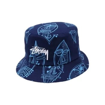 Stussy Bucket Hats Men's Dark Blue