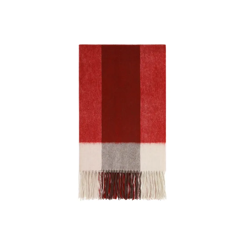 MARJAKURKI Red Scarf Atmosphere Advanced Bamboo Greeting Card Relaxing Noble Literary Intellectual Unisex-3