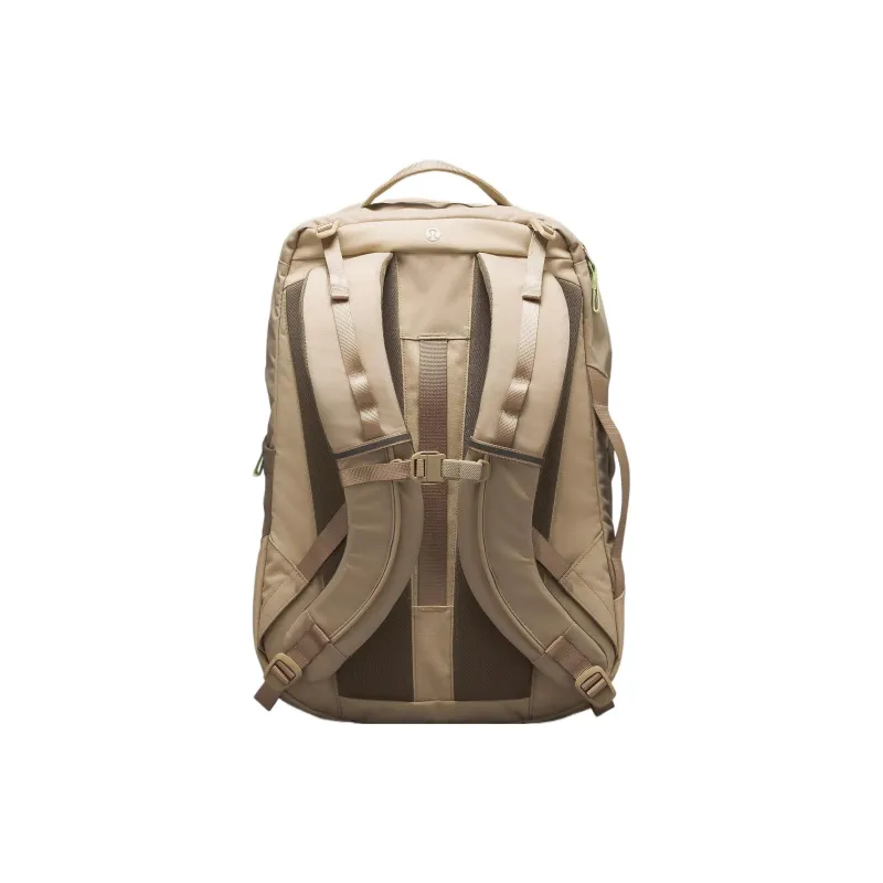 Lululemon Nylon Backpack Unisex Fluorescent Stone Gray-1