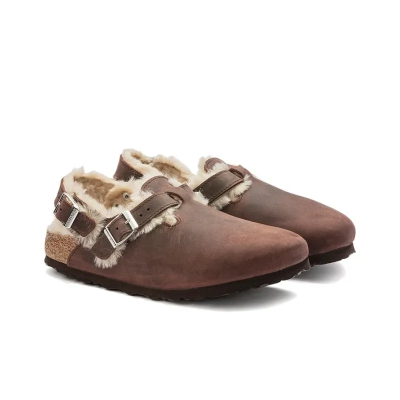 Birkenstock Casual Shoes Unisex Brown Narrow Fit-3