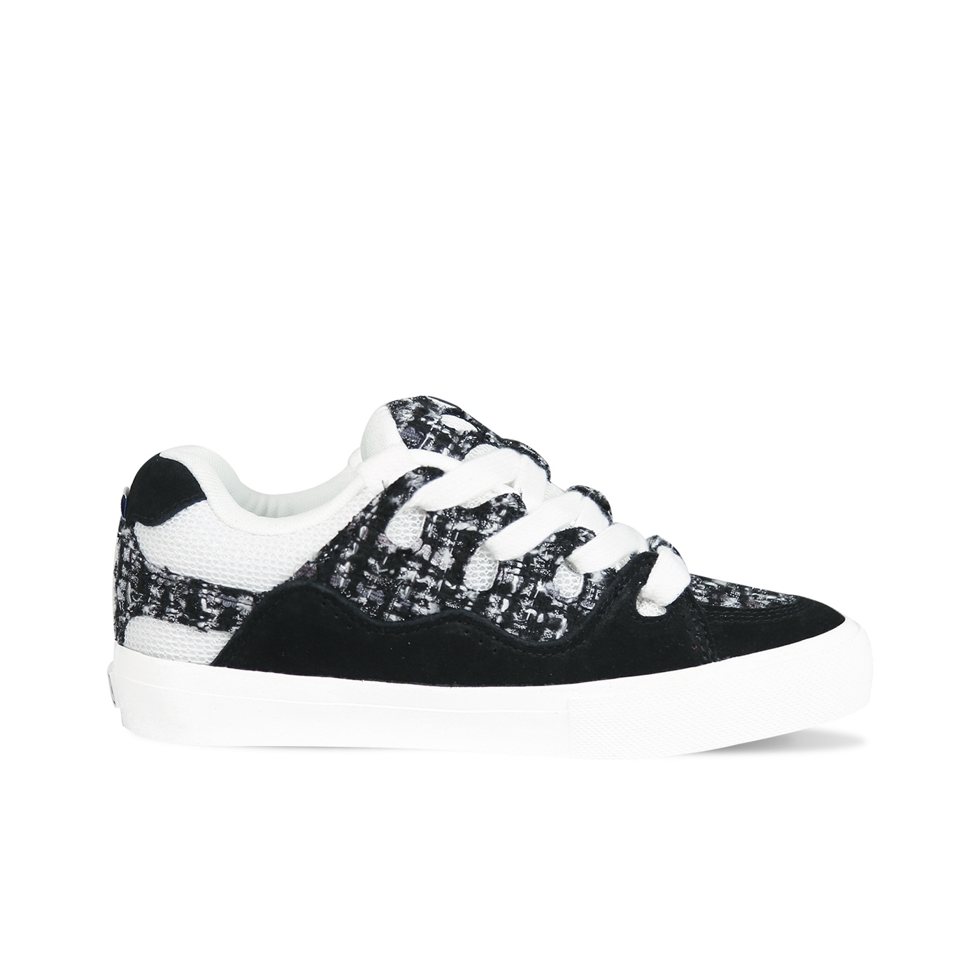 Ollieskate Skateboard Shoes Unisex Low Top Black White US M