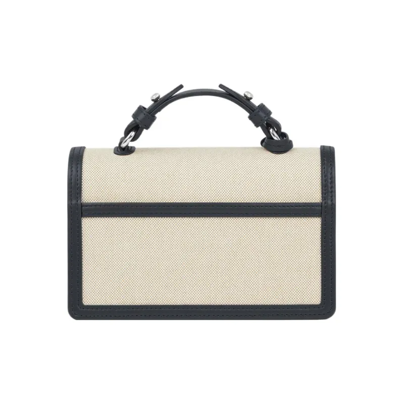 KENZO RUE VIVIENNE Cotton Handbag Shoulder Bag Crossbody Bag Mini Women's Black-1