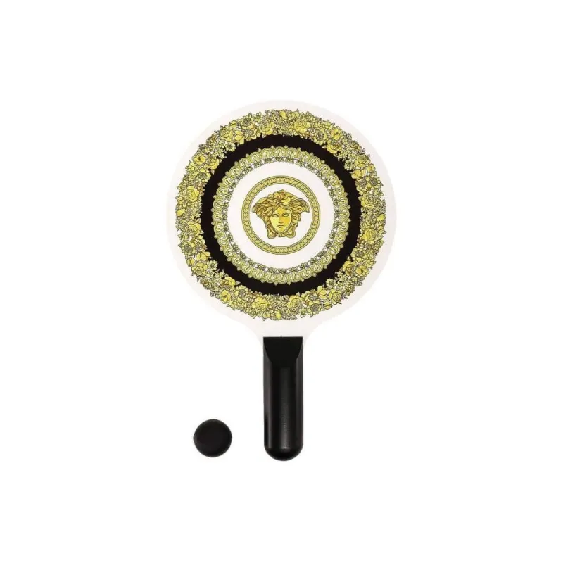 VERSACE Crete De Fleur Ping Pong Paddles Unisex Wooden-2
