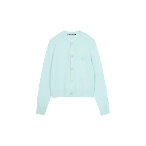 Acne Studios Sweaters Women's Sky Blue Mixed Color