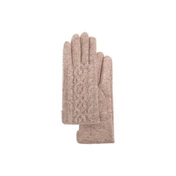 MARJAKURKI Wool Glove-Greyish White Cloudy River Greeting Card Women's
