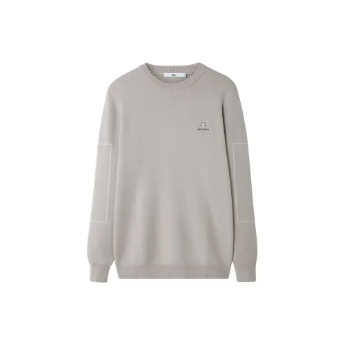 HLA Knitwear Men Beige Apricot J3