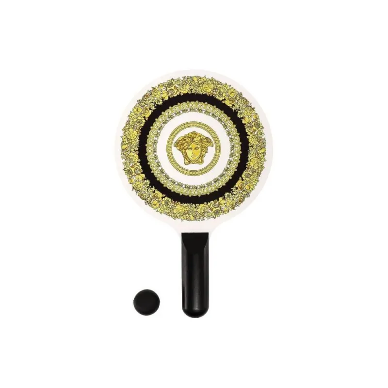 VERSACE Crete De Fleur Ping Pong Paddles Unisex Wooden-1
