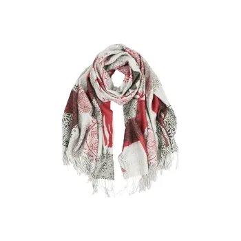 MARJAKURKI Scarf Northern Winter Greeting Card Writing Service Exquisite Artistic Style Intellectual Atmosphere Women's