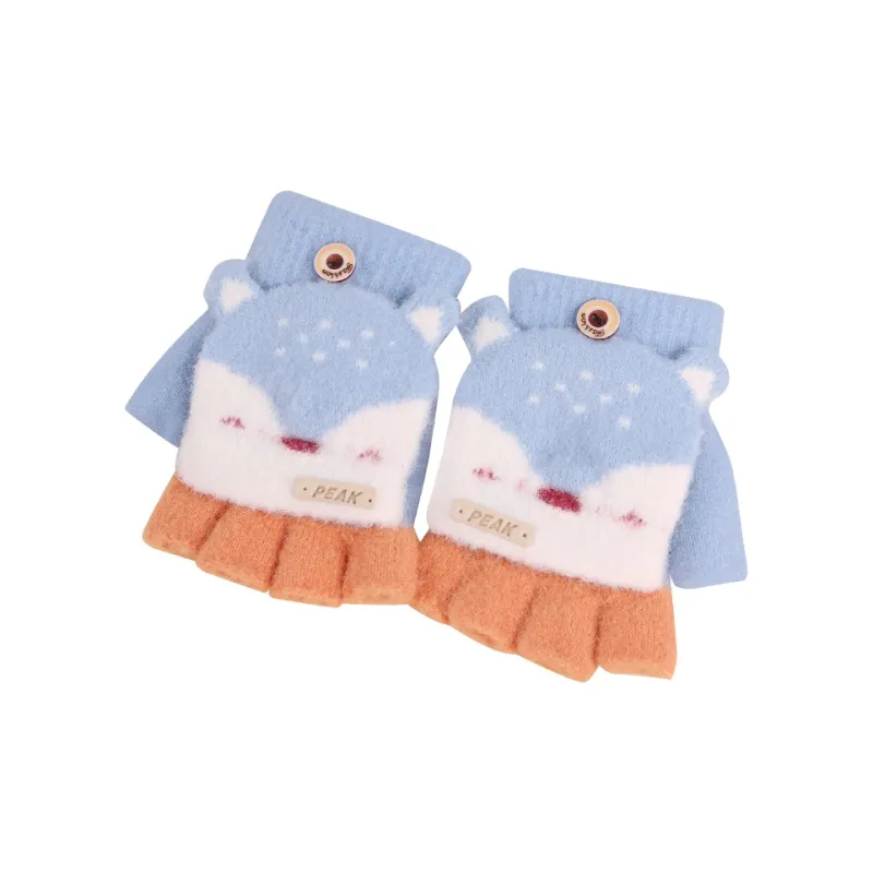 PEAK Knit Gloves Kids' Multicolor-2