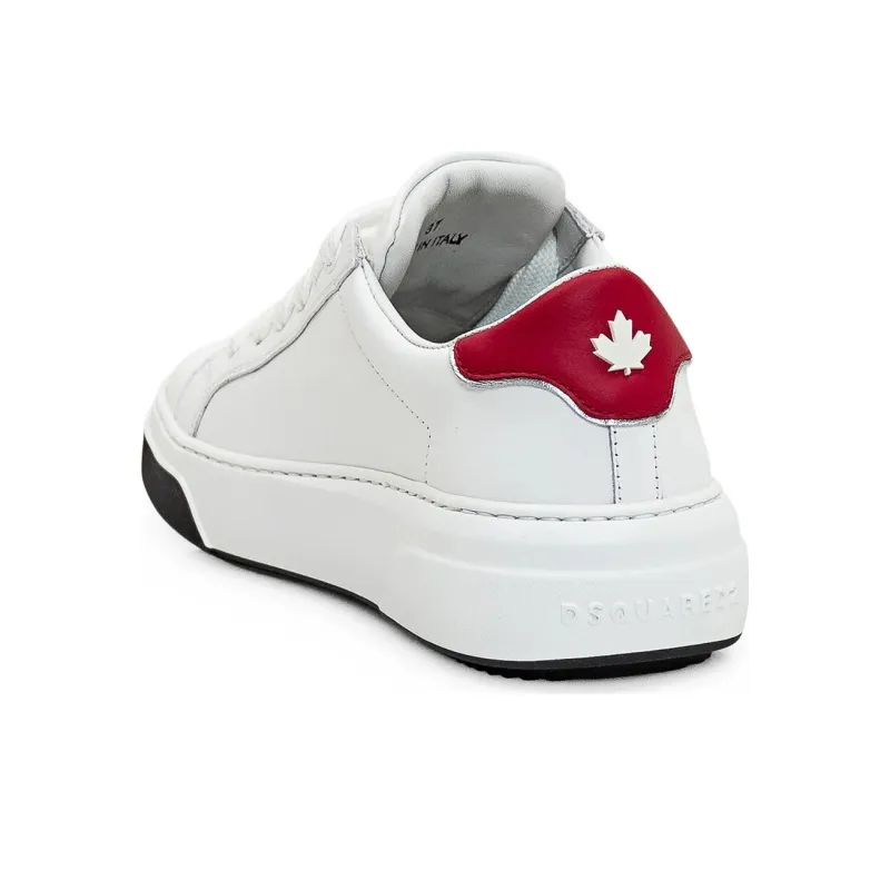 DSQUARED 2 Logo Embossed Low-Top Sneakers Women's-4