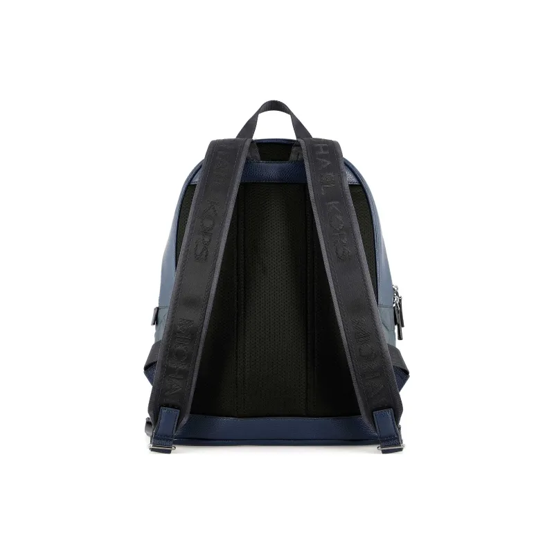 MICHAEL KORS MK Cooper Cow Leather Backpack Regular Men's Navy-2