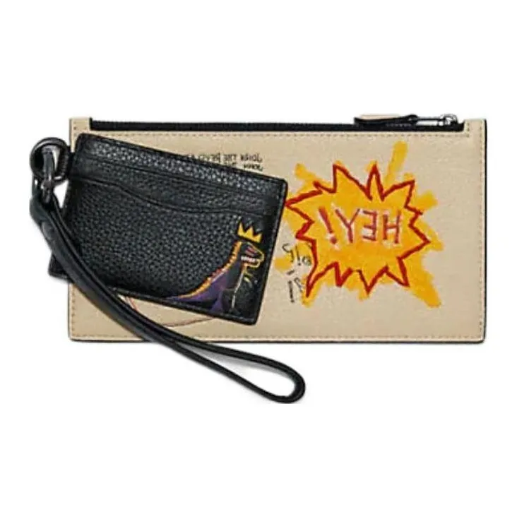 Jean michel Basquiat X COACH Pouch Clutches-1
