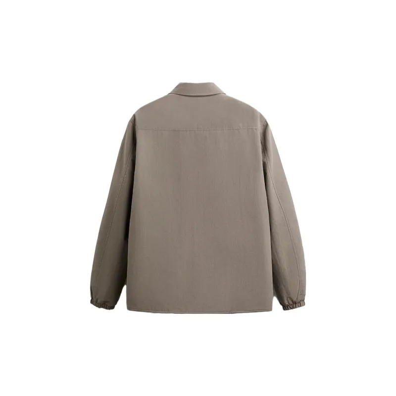 ZARA Jackets Men Tan-1