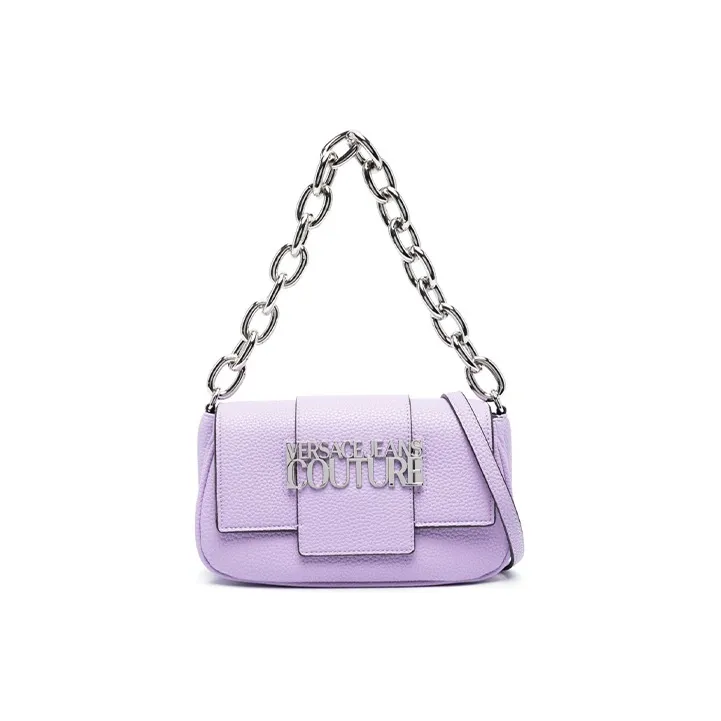 VERSACE JEANS COUTURE Polyester Handbag, Shoulder Bag Women's Light Purple-0