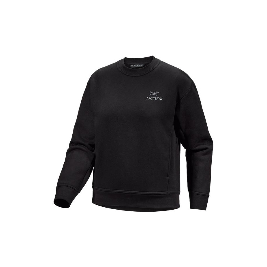 Arcteryx Emblem Women's Hooded Fleece Black M - POIZON