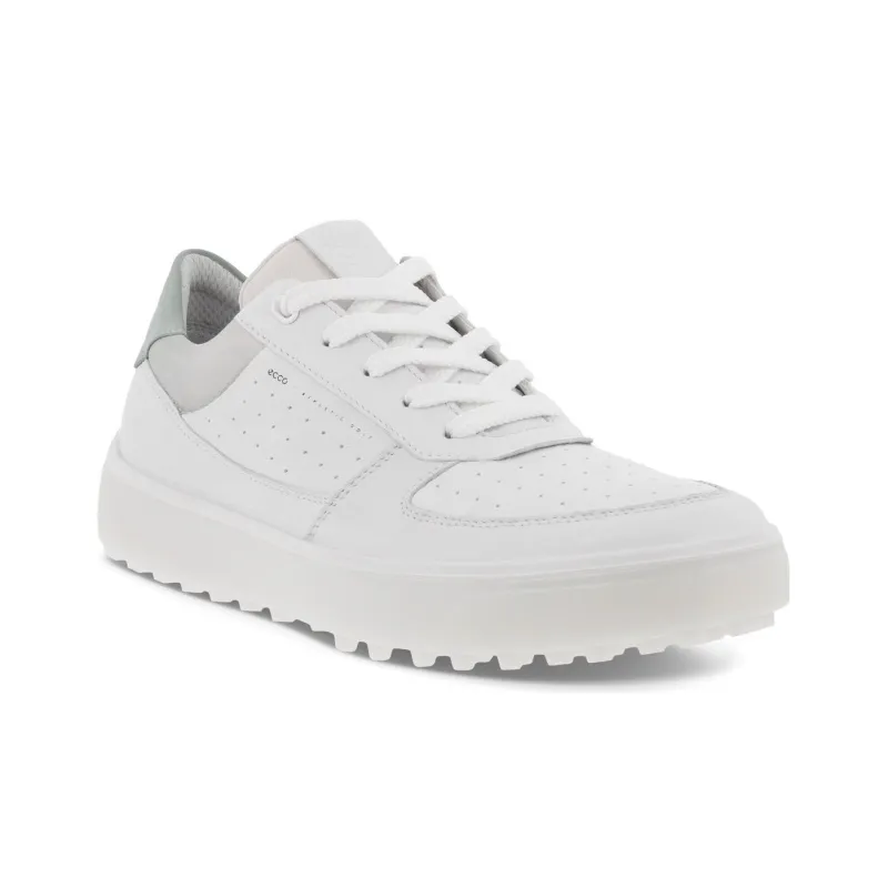 Ecco Low Top Golf Shoes Women's White-1