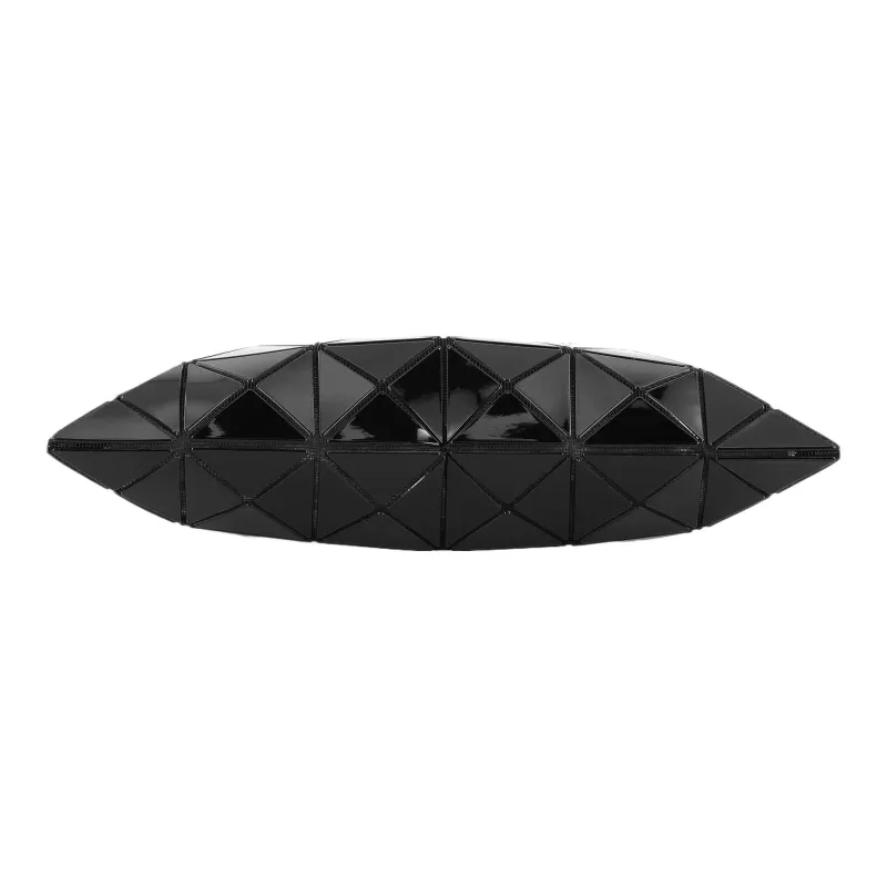 ISSEY MIYAKE Lucent Polyvinyl Chloride Resin Tote Bag, Shopping Bag, Shoulder Bag, Handbag Tubas Women's Black-4