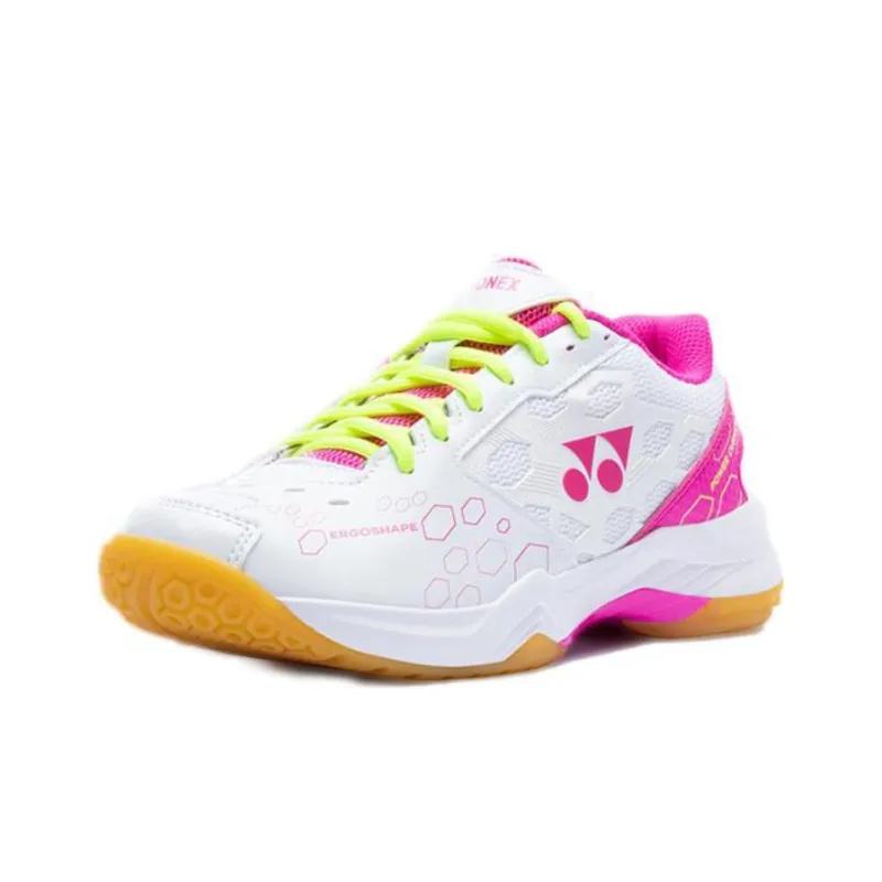 YONEX Cushioned Slip Resistant Low Top Badminton Shoes Unisex Pink-2