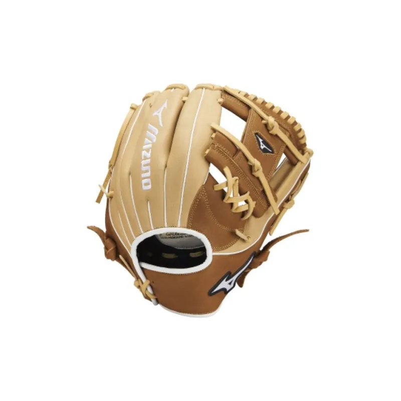 Mizuno Baseball Gloves Catcher's Glove Top Grain Cow Leather Unisex Coffee-1