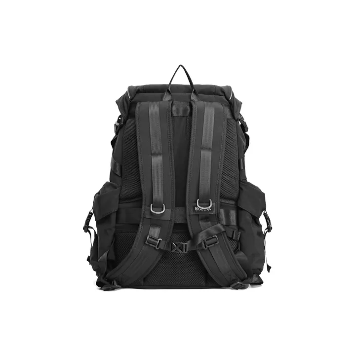 MYEDITION Helmet Bag, Backpack, Outdoor Bag Nylon Fabric Black Unisex-5