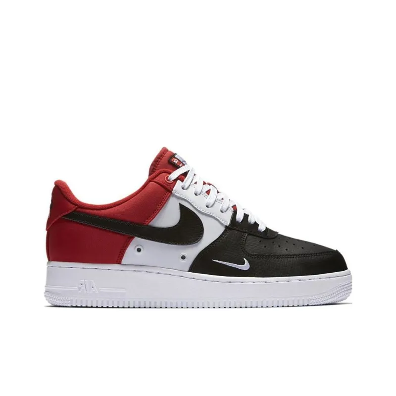 Nike Air Force 1 Low Black Toe Mini Swoosh-1