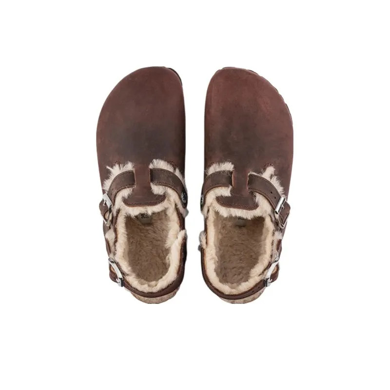 Birkenstock Casual Shoes Unisex Brown Narrow Fit-4
