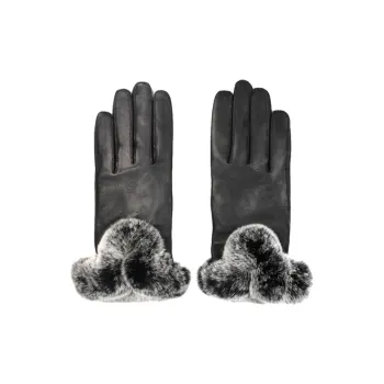 MARJAKURKI Genuine Leather Sheepskin Touchscreen Glove 5V90 Greeting Card Writing Service Women's