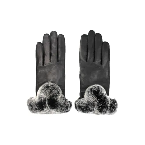 MARJAKURKI Genuine Leather Sheepskin Touchscreen Glove 5V90 Greeting Card Writing Service Women's