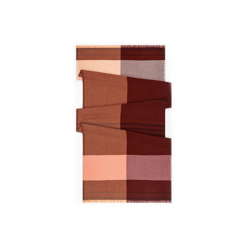 MARJAKURKI Red Scarf Atmosphere Advanced Greeting Card Elegant Artistic Style Women's-1