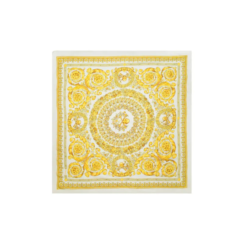 VERSACE Barocco Silk Scarf-2