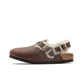 Birkenstock Casual Shoes Unisex Brown Narrow Fit