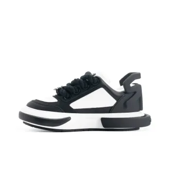 ROLLRULES WAHID Collection Low Top Skateboard Shoes Unisex Black White
