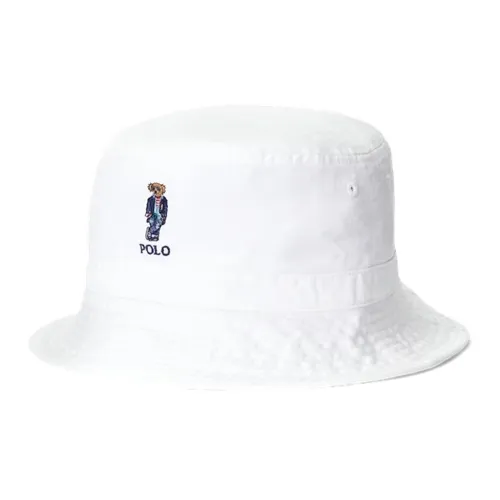 Polo Ralph Lauren Bucket Hats Men's White