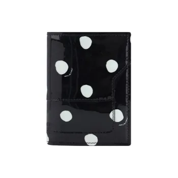 MARNI Patent Leather Wallet Women's Black