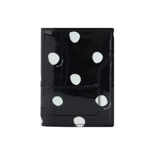 MARNI Patent Leather Wallet Women's Black