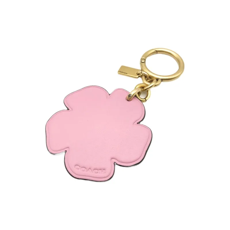 COACH Glove Tanning Bag Charm Mini Women's Tulip Purple-3