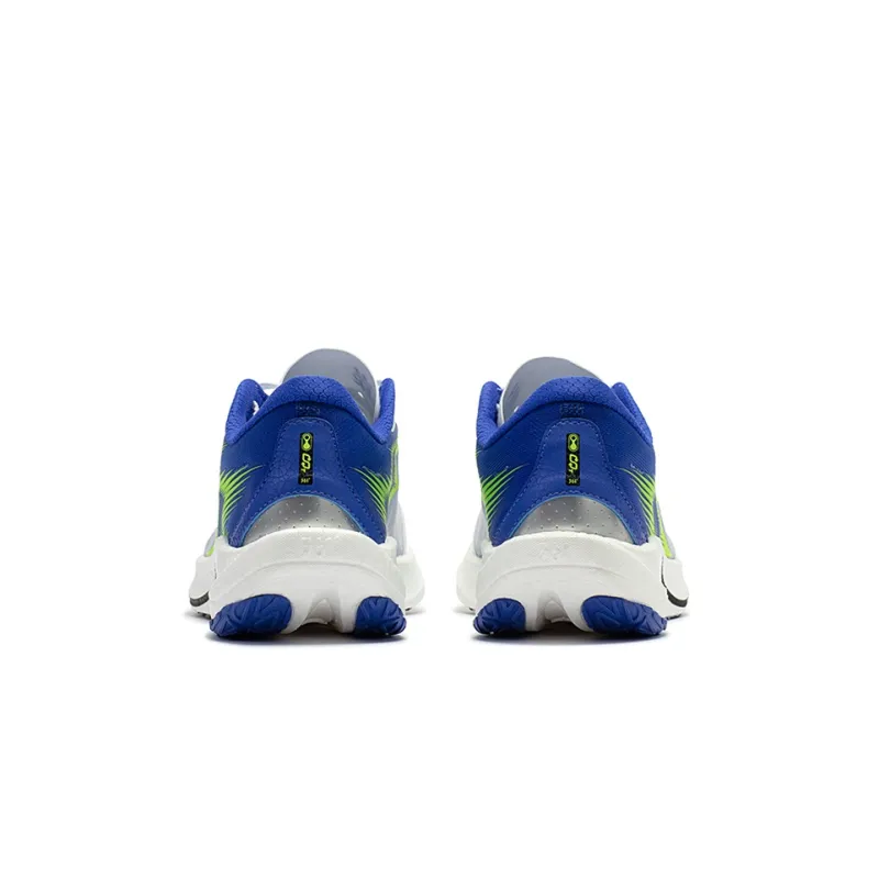361° Speed ​​2 Pro Cushioning, Slip Resistant, Lightweight Low Top Long Distance Running Shoes Unisex White Blue-3