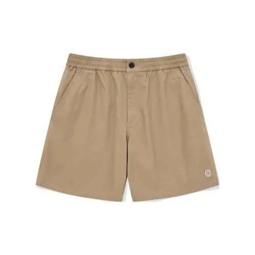 COVERNAT Casual Shorts Unisex Beige