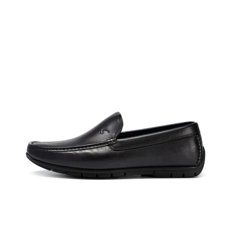 Satchi Loafers 1.5cm Men's Black Gray-0