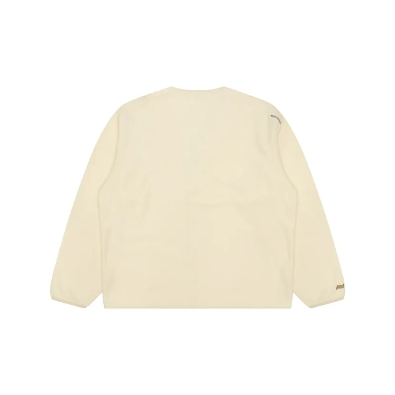 Aape Logo appliqué V neck Bomber Jacket-3