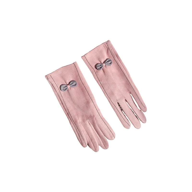 Classmate Yang Suede Knit Gloves Women's-1