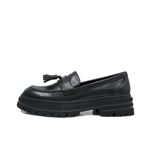 MINNETONKA Loafers Women's Black/Brown