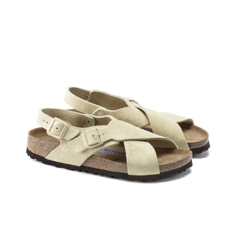 Birkenstock Beach Sandals Women's Light Khaki Narrow Fit-2