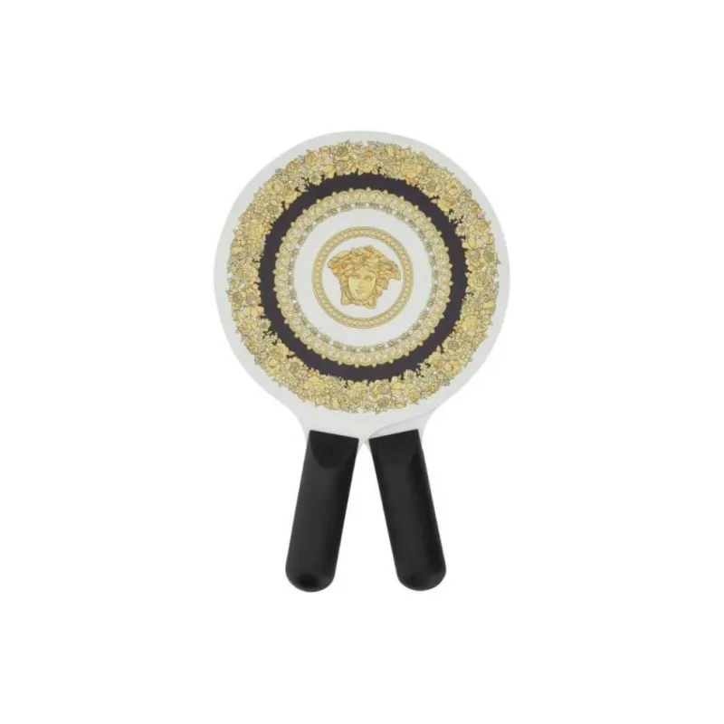 VERSACE Crete De Fleur Ping Pong Paddles Unisex Wooden-3