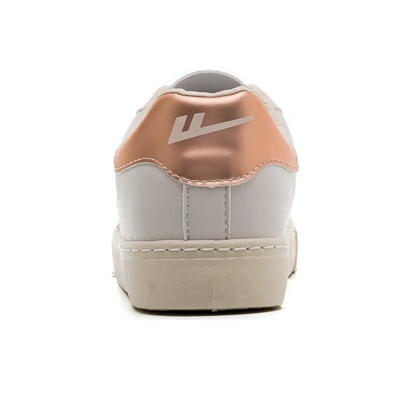 Warrior Shell Head White Sneakers Anti Slip Wear Resistant Lightweight Breathable Low Top Skateboard Shoes Women's-9