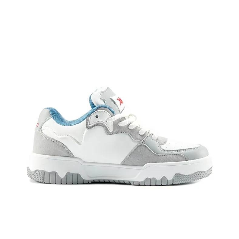 XIANGGUAN XGGO Lightning No.1 Puffy Shoes Wear resistant And Lightweight Skateboard Shoes Unisex Vintage Gray-1