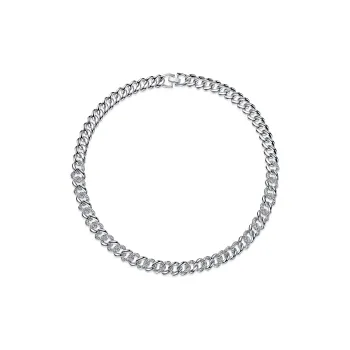 TheRubz Alloy Rhinestones Necklaces Unisex